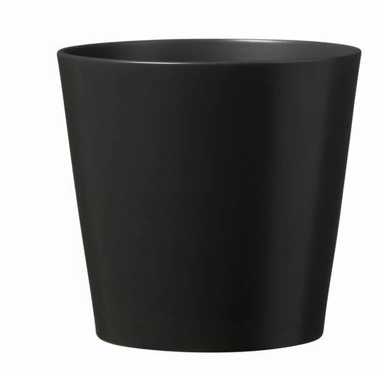 18cm Matt Black Anthracite Dallas Esprit Pot - Fast & Free UK Delivery