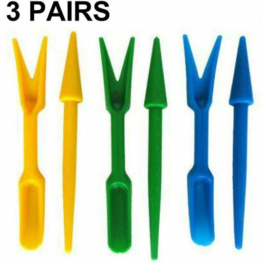 3pcs/6pcs Mini Gardening Tools Succulent Transplanting Tools Garden Plant Pot Kit