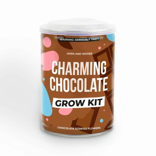 Charming Chocolate Grow Kit Tin