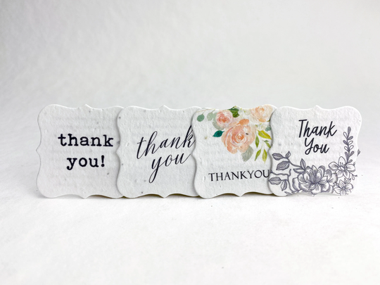 Thank You | Wildflower Seed Paper Tags 1.75