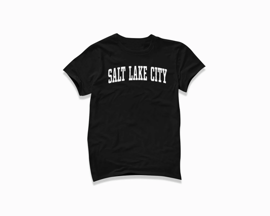 Salt Lake City Shirt Utah T-Shirt/College Style T Shirt Vintage Inspired Short Sleeve Tee