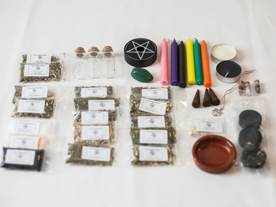 Essentials Witch Kit 2 - Witchcraft , Spell Kit, Starter Beginners Solitary, Hedge, Wicca, Casting, Baby Witch, Set