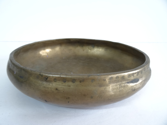 Antique Shaman Mandala Ritual Medicine Singing Bowl Yoga Earth Magic Sound Therapy F4