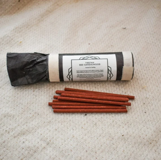 Handmade Tibetan Red Sandalwood Incense Stick