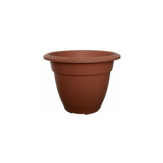 Winchester 35cm Terracotta Round Plant Pot Plastic Bell Garden Planter Garden