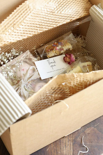 Plantable Seed Paper Gift Note & Tag - Thank You Wildflower Seed Paper Card