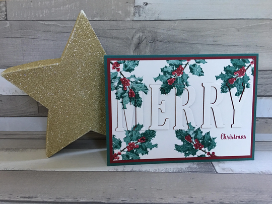Good Tidings, Christmas, Holidays; Hanukkah; Holly; Berries; Festive; Merry