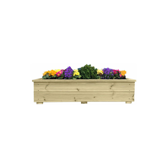 Ruby Uk - Premium Large Decking Planter 1.5m l x 0.8m w x 3 Boards High