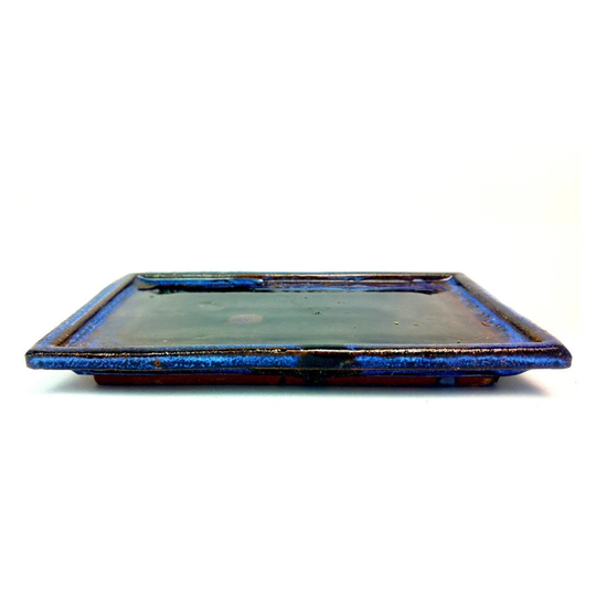 Blue Ceramic 14cm Kokedama Plant Tray | Accessories L Bonsai Tree