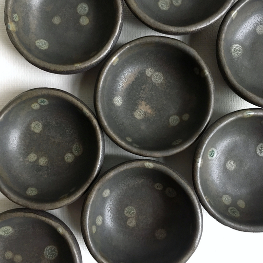Seasoning Dish | Charcoal Spatter