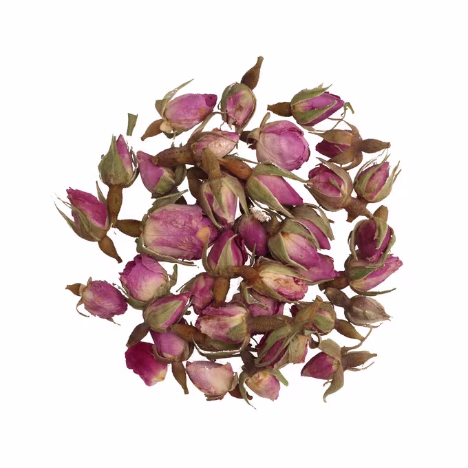 Dried Pink Rose Buds, Best Quality/2Oz-32Oz | 57G-907G Wedding Flowers, Craft, Candle, Soap, Water, For Bath