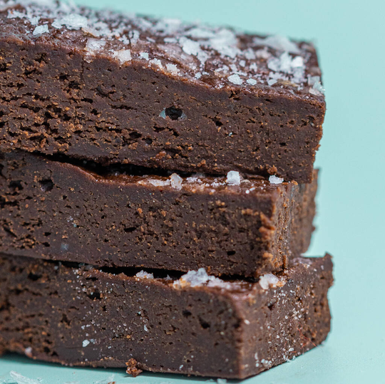 Sea Salt Fudge Brownies