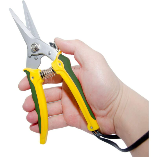 Langray - 8-inch Multipurpose Footrot Shears Goat Sheep Alpaca Hoof Trimmers Pig Hooves Trimming Shears Ultra Twig Straight Pruning Shear Florist