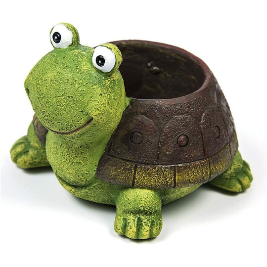 Plant Pots, Cute Animal Shaped Cartoon Succulents Vase Flower Pots, Container, Decoration Planter Pots, Desk Mini Ornament (Turtle)