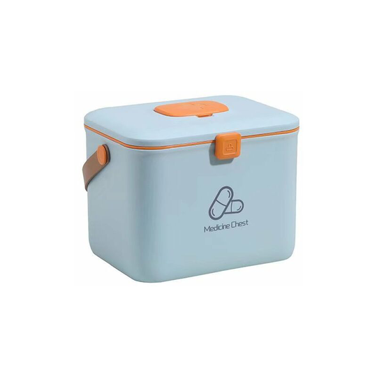 Medicine Box Cleaning Medications Storage Box Medical Box for First Aid for Kids Pack Family Pack Storage Box for Large Capacity Portable Medicine