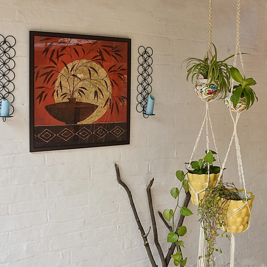 Two - Tier Macrame Plant Hanger