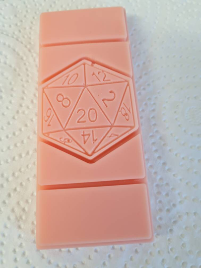 D20 Wax Melts, Dnd Snap Bar Melt, Fairy Scents, Seasonal Highly Scented, Soy Christmas Melts