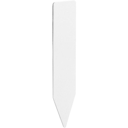 Briday - 200pcs Plastic Plant name tag Flower tag marker Seed name Stake tags nursery seedling tags for Potted Garden Herbs Flowers vegetables (White)
