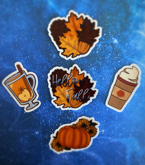 Fall Stickers | Seasonal Hello 2