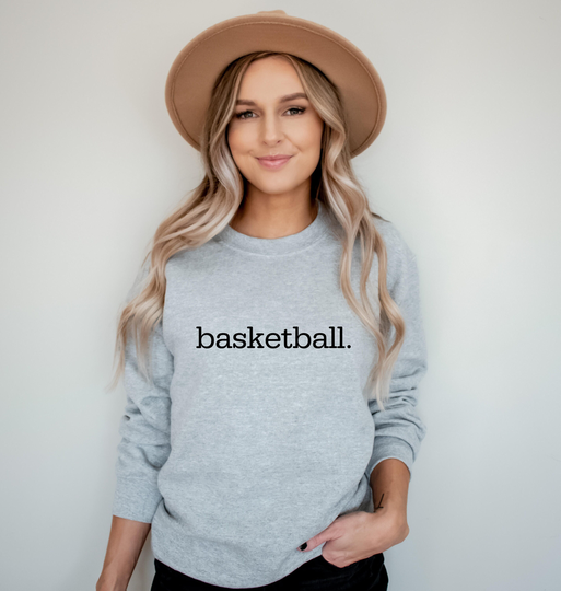 Basketball Sweatshirt, Fan Shirt, Gameday Sweat Mom, Season Tee, Gameday, Vibes