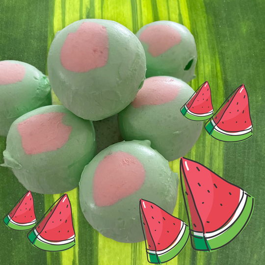 Sci-Fi Foods UK Freeze Dried Watermelon Salt Water Taffy Suitable For Vegetarians