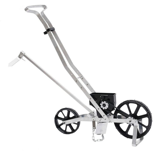 Garden Precision Metal Seeder Vegetable 2 Row Manual Planter Sowing Small Seeds