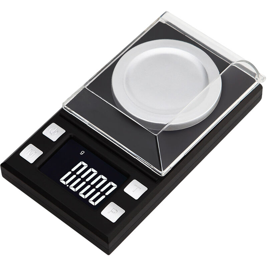 Superseller - Digital Pocket Scale Portable Jewelry/Powder/Small Herb Scale with 6 Units/LCD Display/ TareΠeces Counting Function, 50g -- 0.001g