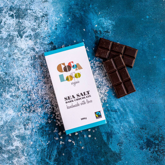 Dark Chocolate Sea Salt Bar