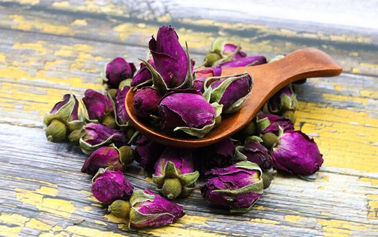 Purple Rose Buds, Whole Dried Flower 70Gm , Full Buds, Organic Natural Great Quality, All Buds No Loss Petals, Ships From Montreal