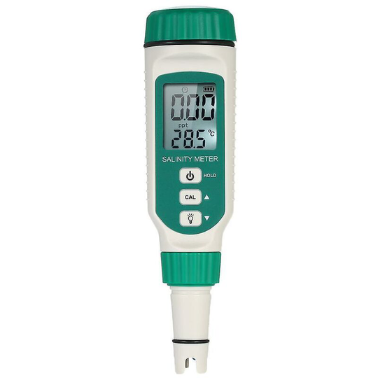 Portable salinity meter handheld atc salinometer halometer salt gauge meter for salt water pool food salt aquarium tester