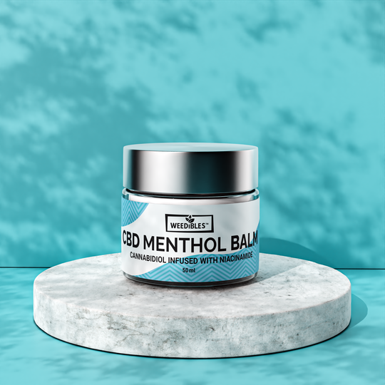Weedibles CBD Menthol Moisturiser Balm 50ml