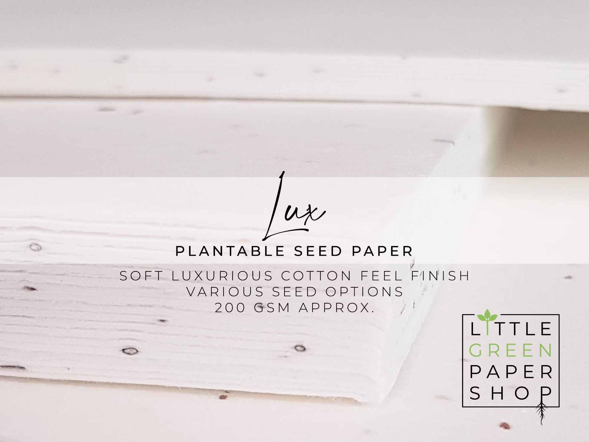 A4 200Gsm Plantable Seed Paper Lux - Flowers Eco-Friendly Biodegradable Sustainable