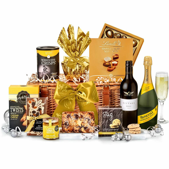 Season's Joy Christmas Food Hamper With Prosecco