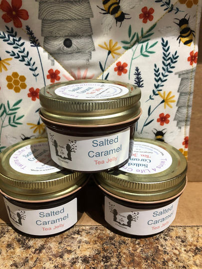 Salted Caramel Tea Jelly