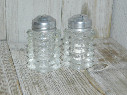 Vintage Salt An Pepper Shakers, Small & Table Décor, Wedding Table, Gift, Prop, Camping, Daysgonebytreasures
