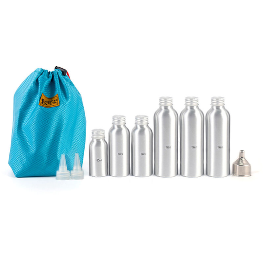 Hikeman - Outdoor Empty Seasoning Bottles Boxes Spice Shakers Jars with Storage Bag for Camping bbq Picnic,Type d - Type d