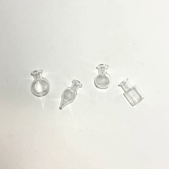 Glass Bottle Pendant Replacement For Jar Cork Necklace With Shape Of Your Choice To Swap Out Crystals