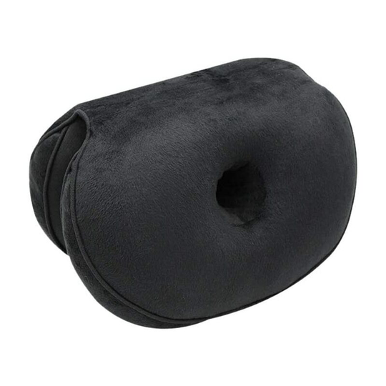 Seat Cushion Chair Cushion Memory Foam Coccyx Cushion Ergonomic Foldable Seat Cushion Lifts Hips Available All Seasons for Car Office Black