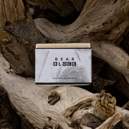 Bear Block Salted Porridge Soap