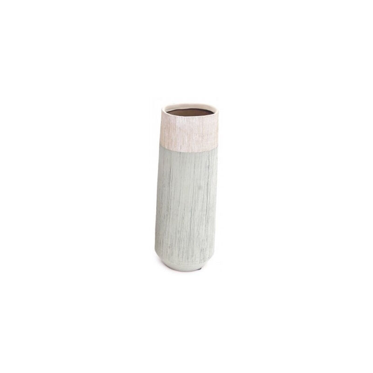 Sifcon International - Grey & Green Top Tall Vase