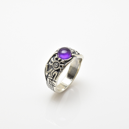 Medicine Healer Goddess Ring in Sterling Silver
