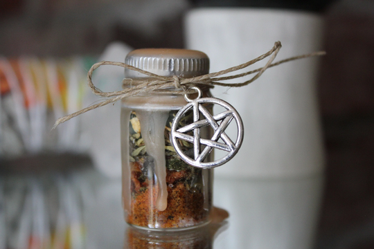 Spell Jar For Creativity - To Lift Artist Block, Writer's Etc Charmed Amulet Creative Mind Let Your Ideas Flow