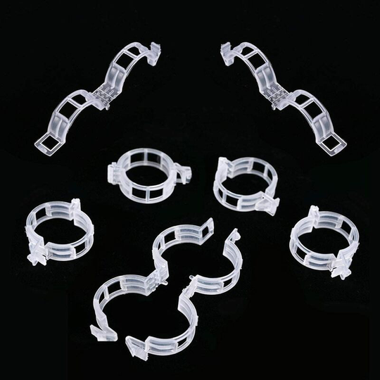 LangRay Gardening Garden Plants Fixing Clips, for Tomatoes, Roses, Cucumbers and Other Tendril Plants, Vegetables Vine Stems Growth Straight and