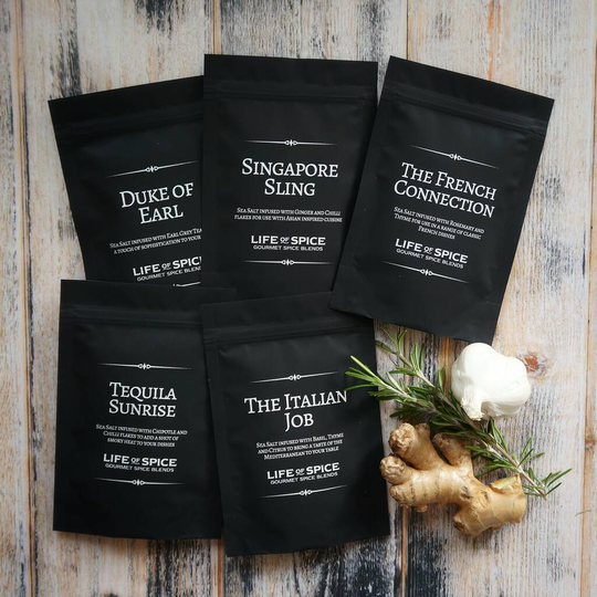 Gourmet Flavoured Salts Collection