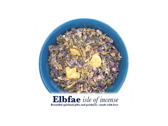 Farewell Powerful Incense, Sacred Setting, Ritually Blended, Shamanic & Witchy Purposes, 100Ml Loose Mix. 1x ~ Handmade By Elbfae New