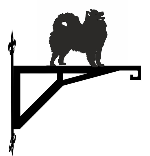 Samoyed Modern Contemporary Hanging Bracket