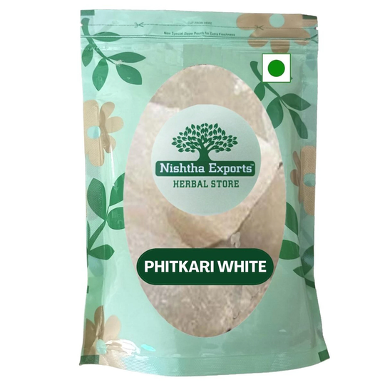 Phitkari White-Fitkari Safed-Raw Herbs-Single Herbs
