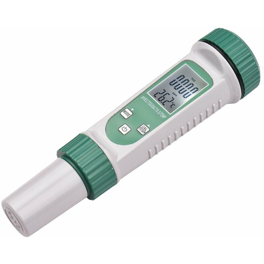 Echoo - Digital Water Quality Tester 6 in 1 Multifunction Water Quality Monitor ph/ ec/ tds/ salt/ s.g/ Temperature Portable Testing Meter Analyzer