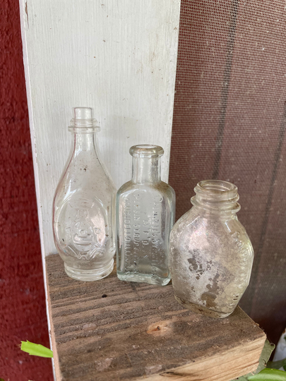 Three Antique Bottles