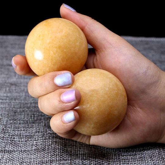 Natural Chinese Meditation Ball, Baoding Balls, Zen Stress Relieve Balls